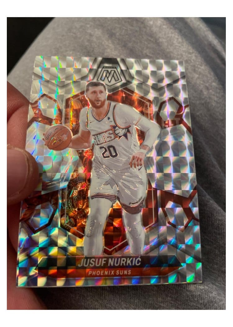 2023-24 Panini Mosaic Base Set Jusuf Nurkic #72 card