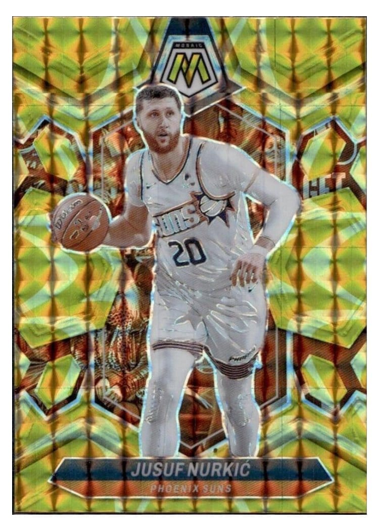 2023-24 Panini Mosaic Base Set Jusuf Nurkic #72 card