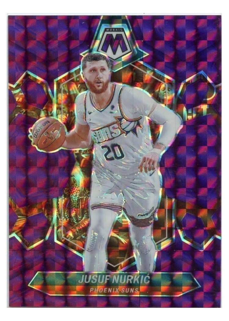 2023-24 Panini Mosaic Base Set Jusuf Nurkic #72 card