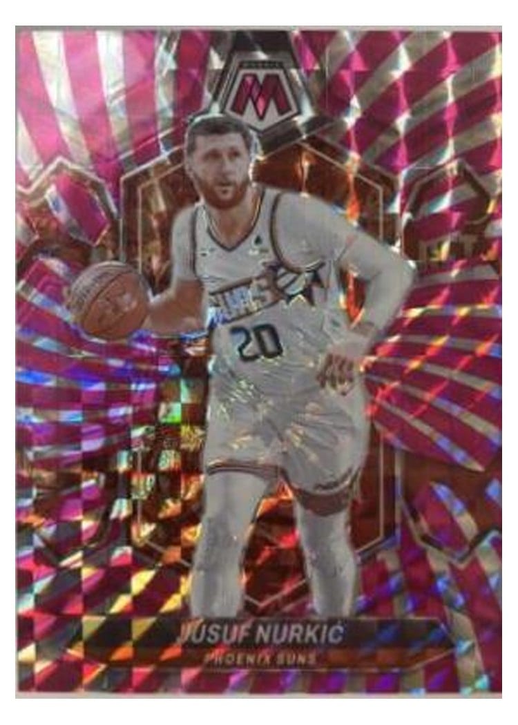 2023-24 Panini Mosaic Base Set Jusuf Nurkic #72 card