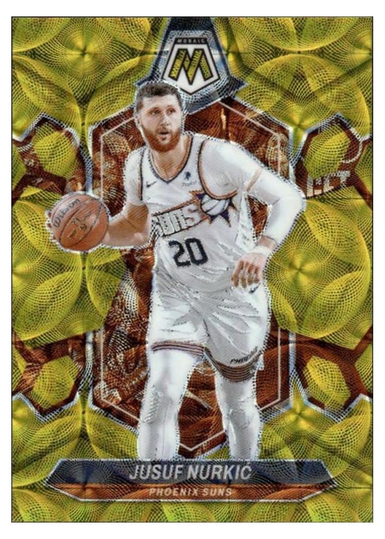 2023-24 Panini Mosaic Base Set Jusuf Nurkic #72 card
