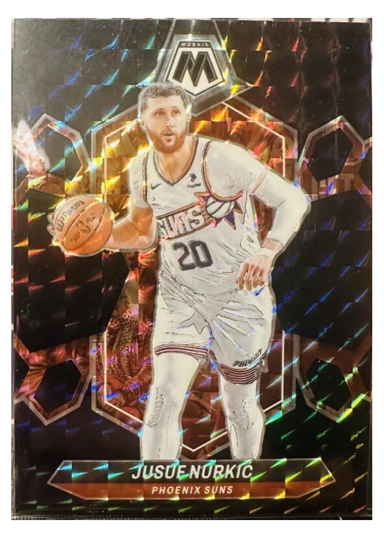 2023-24 Panini Mosaic Base Set Jusuf Nurkic #72 card