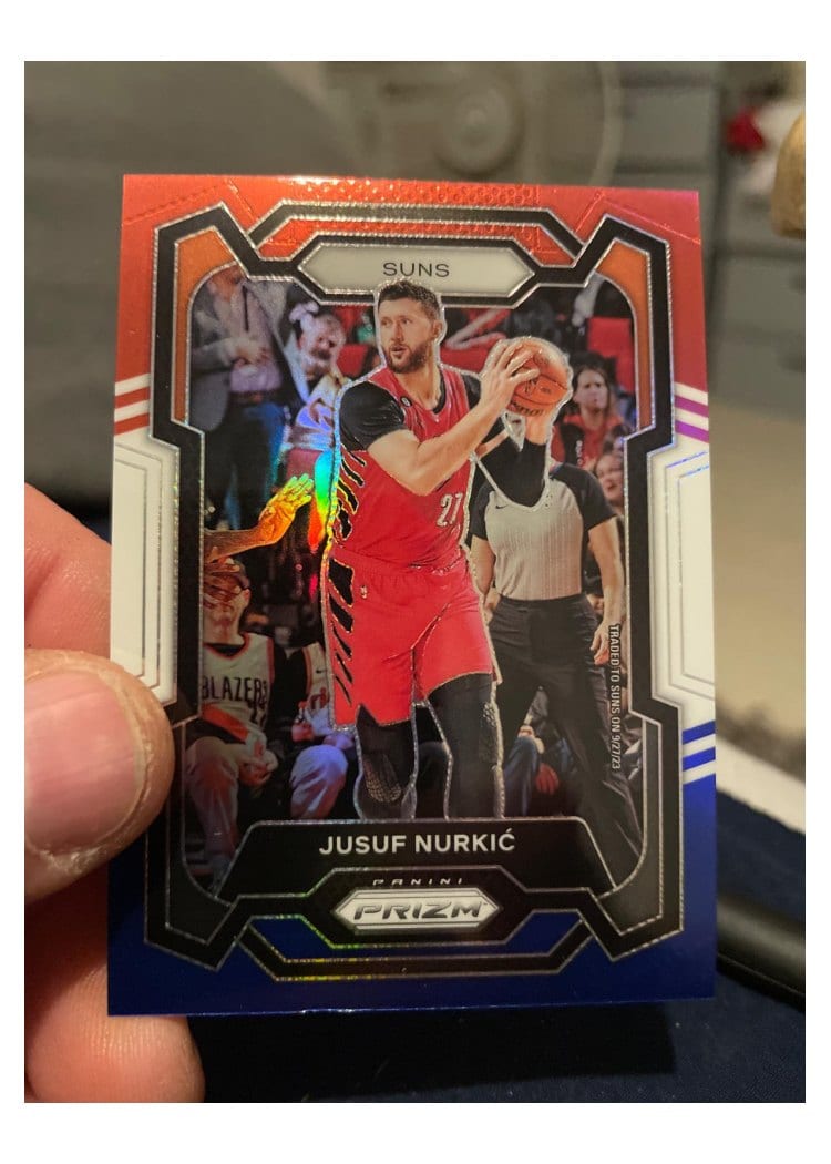 2023-24 Panini Prizm Base Set Jusuf Nurkic #277 card