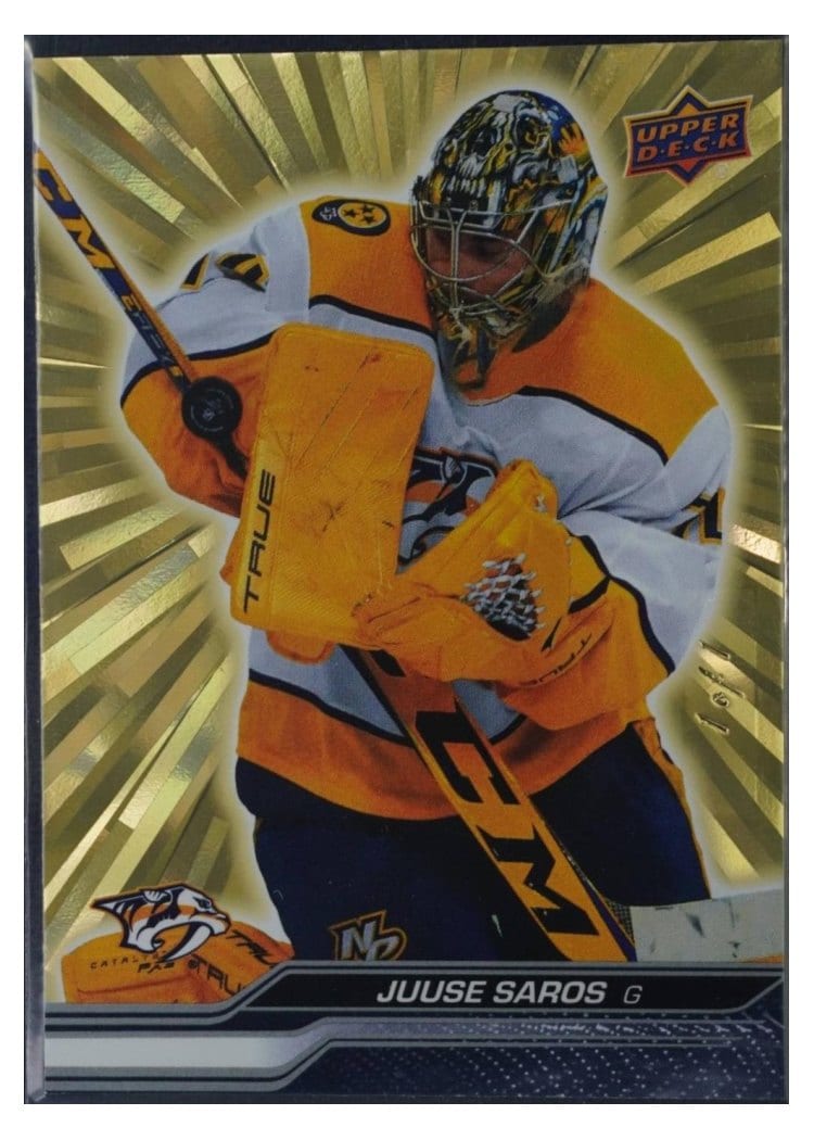 2023-24 Upper Deck Base Set Juuse Saros #354 card