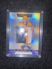 2022-23 Upper Deck The Cup 2022-23 Exquisite Collection Rookie Autograph Patch Juuso Parssinen #EC-JP card