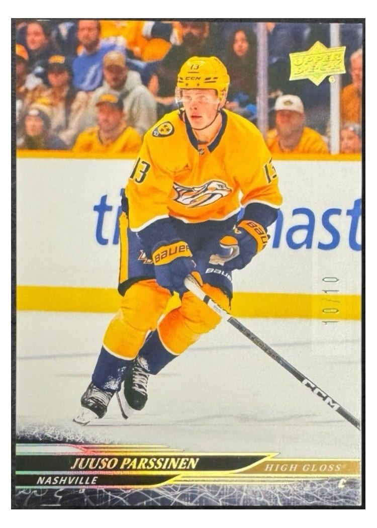 2024-25 Upper Deck Base Set Juuso Parssinen #578 card
