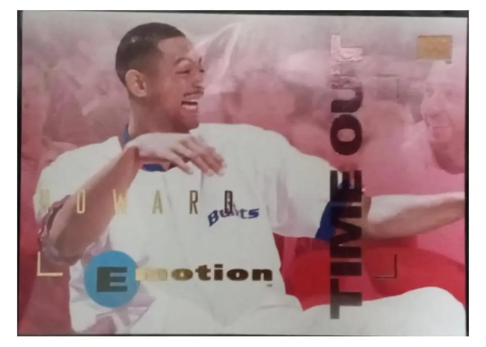 1994 E Motion Juwan Howard #98 card