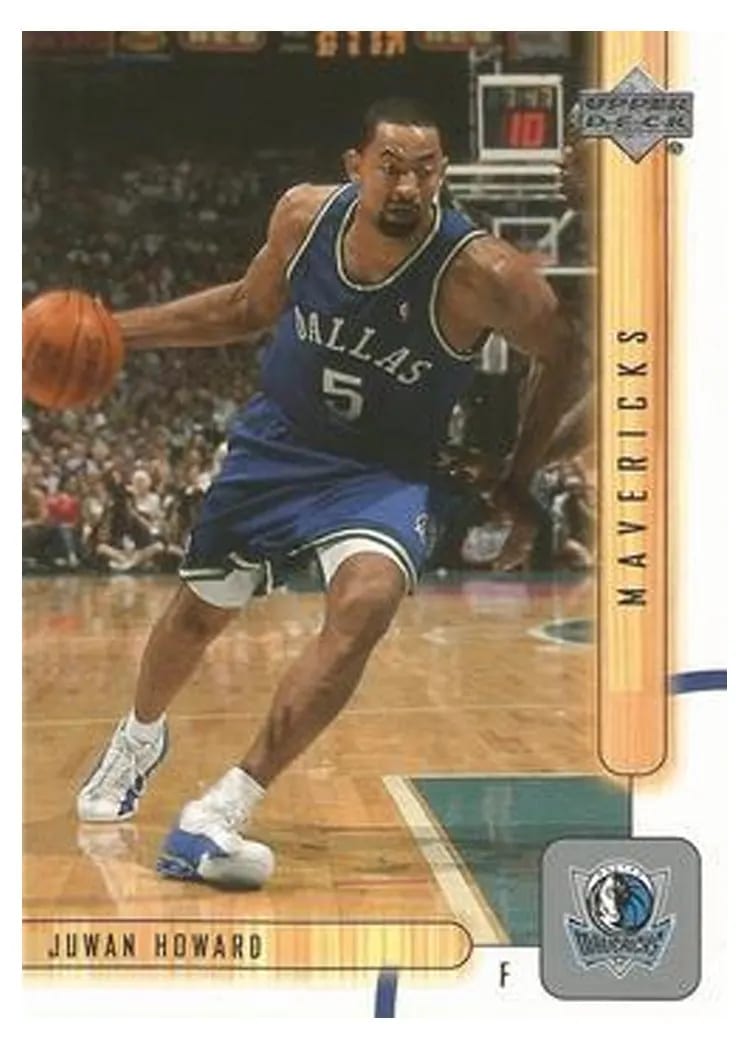 2001 Upper Deck Juwan Howard #34 card