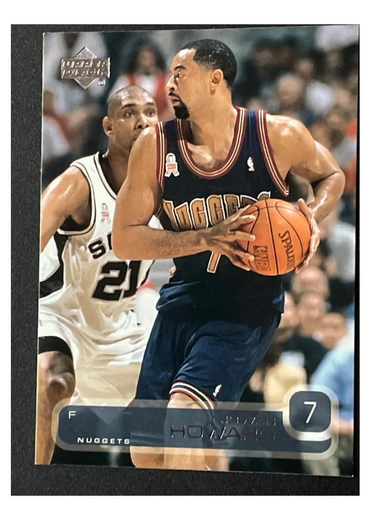 2002 Upper Deck Juwan Howard #33 card