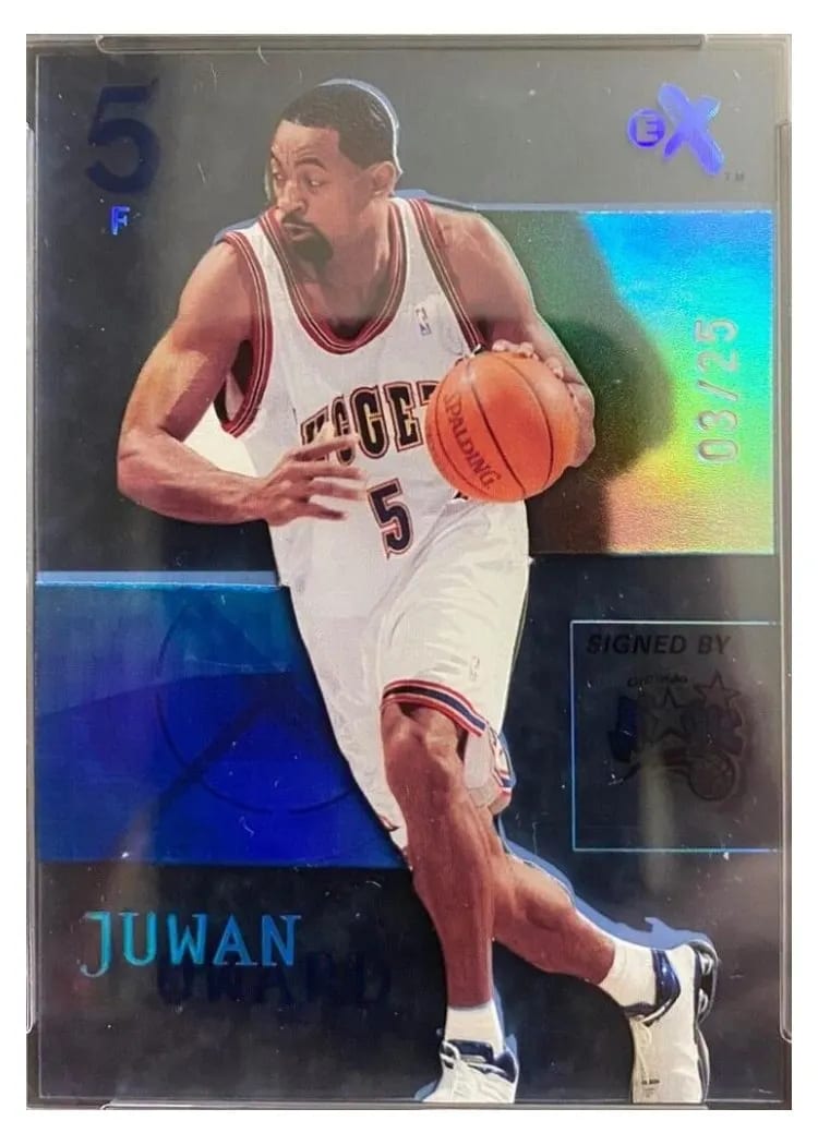 2003 Fleer E-X Juwan Howard #25 card