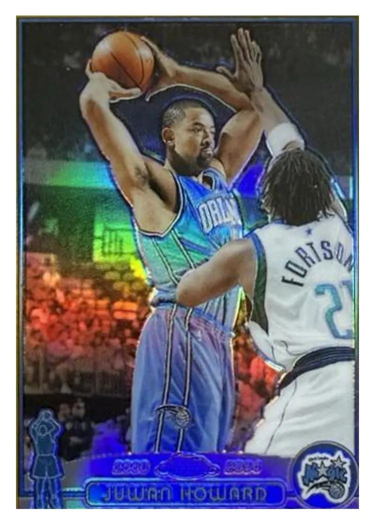2003 Topps Chrome Juwan Howard #59 card