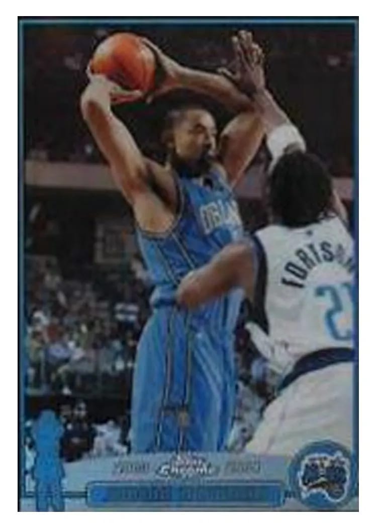 2003 Topps Chrome Juwan Howard #59 card