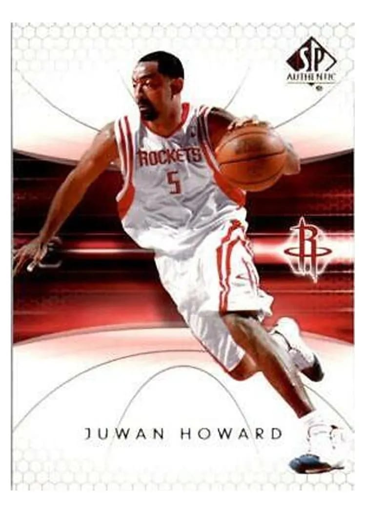 2004 SP Authentic Juwan Howard #28 card
