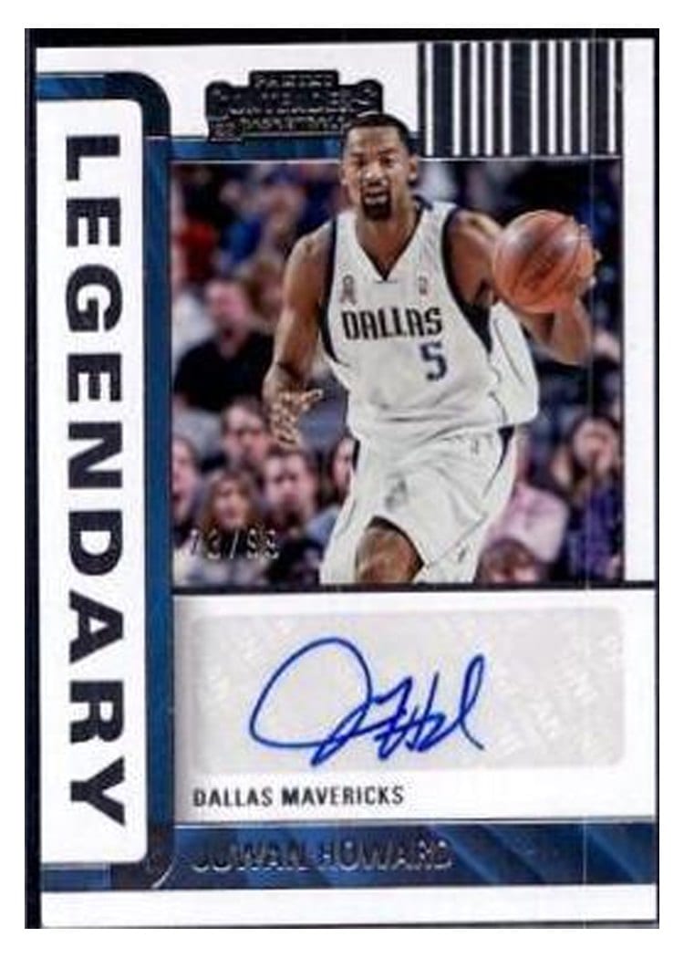 2022-23 Panini Contenders Legendary Contenders Autographs Juwan Howard #LC-JWH card