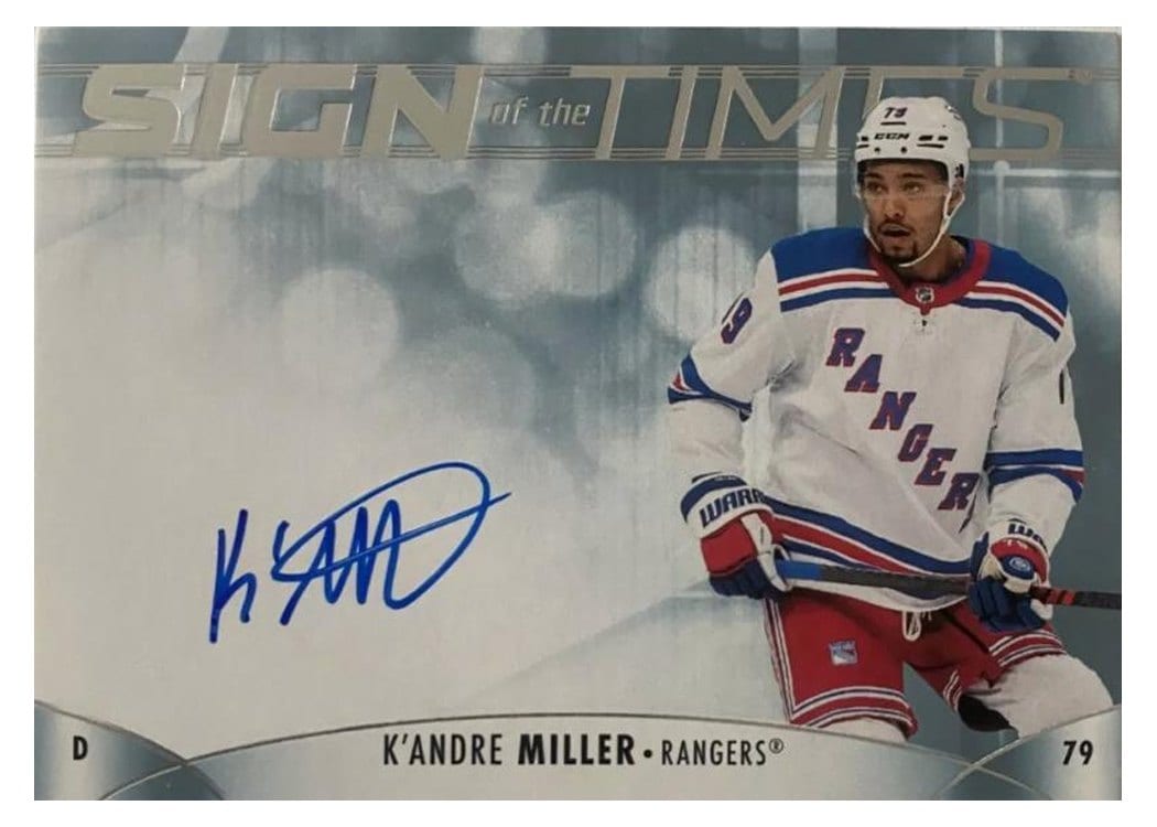 2023-24 SP Authentic Sign of the Times Auto K'Andre Miller #SOTT-KM card