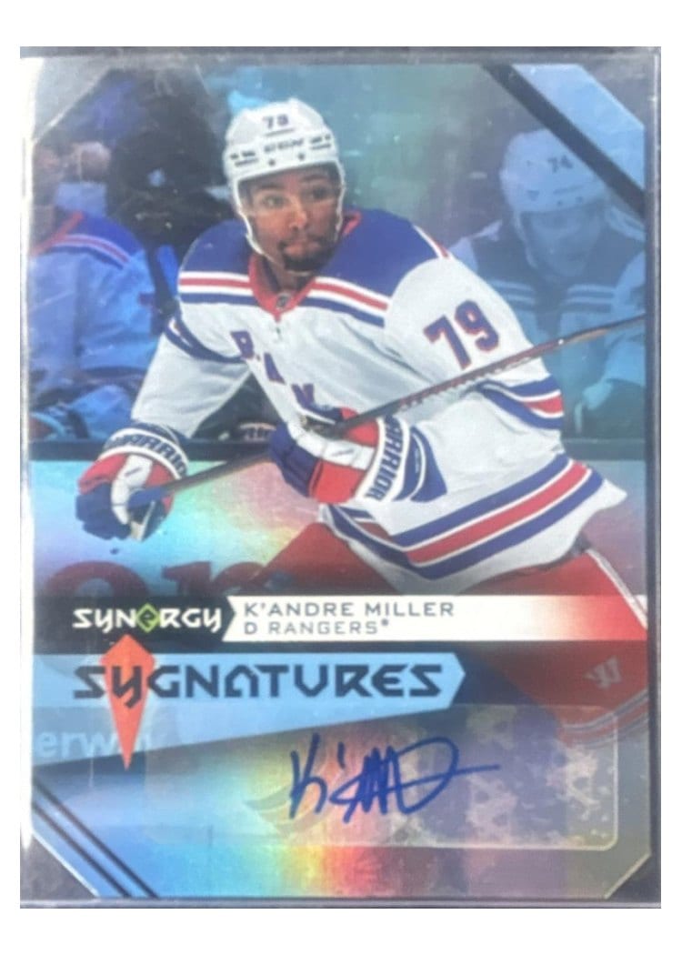 2023-24 Upper Deck Synergy Sygnatures K'Andre Miller #S-KM card