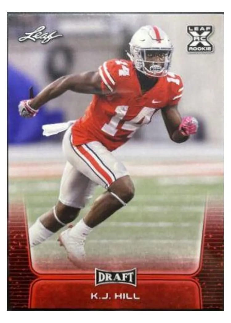 2020 Leaf Draft K.J. Hill #41 card
