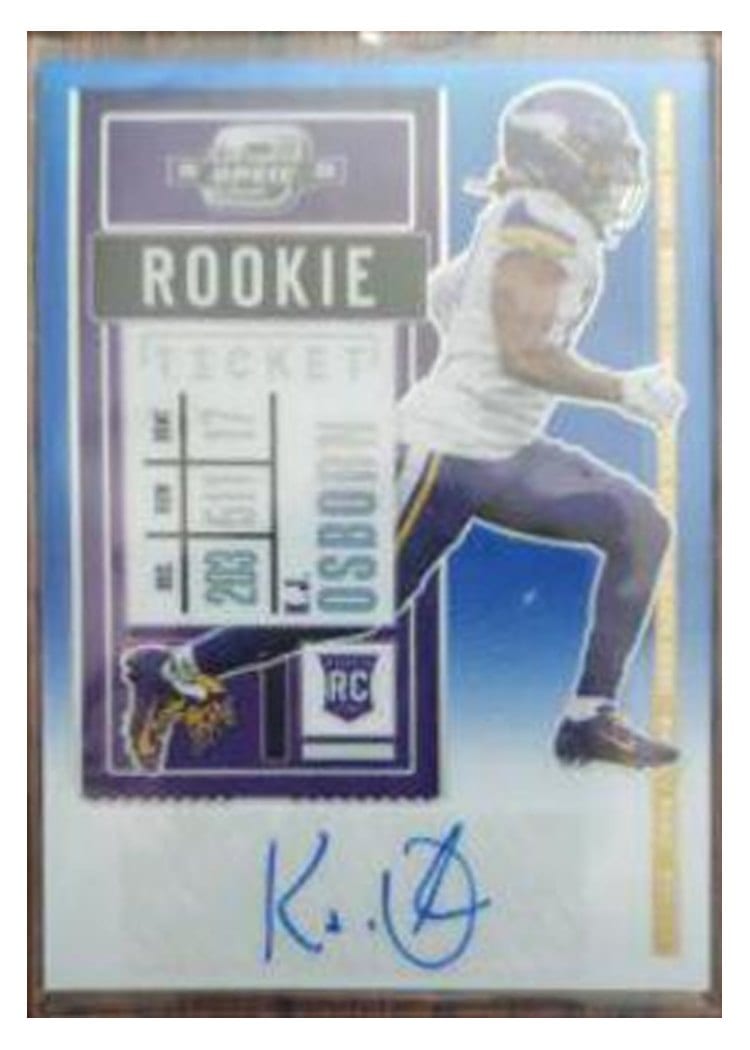 2020 Panini Contenders Optic Base Set K.J. Osborn #192 card