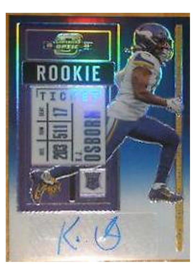 2020 Panini Contenders Optic Base Set K.J. Osborn #192 card