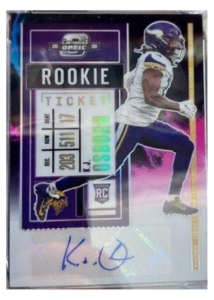 2020 Panini Contenders Optic Base Set K.J. Osborn #192 card