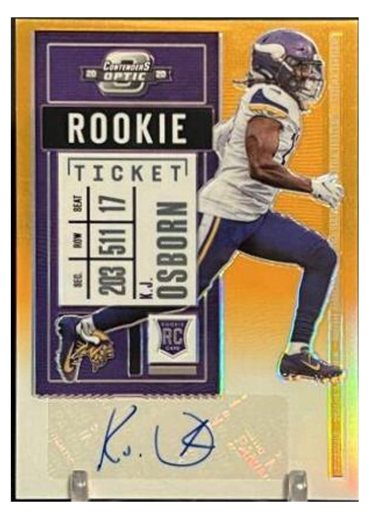 2020 Panini Contenders Optic Base Set K.J. Osborn #192 card