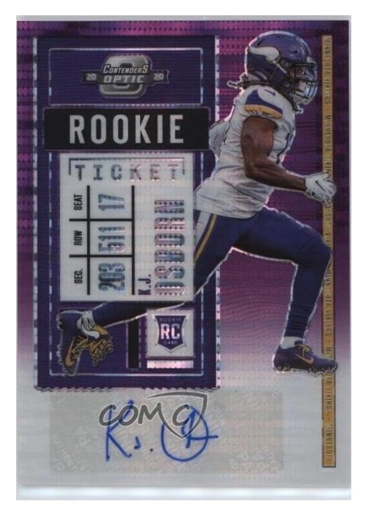 2020 Panini Contenders Optic Base Set K.J. Osborn #192 card