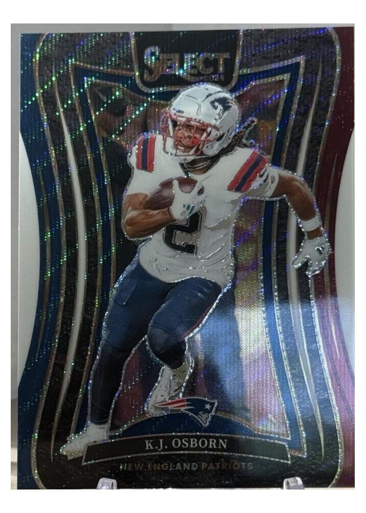 2024 Panini Select Base Set K.J. Osborn Tri-Color Prizm #356 card