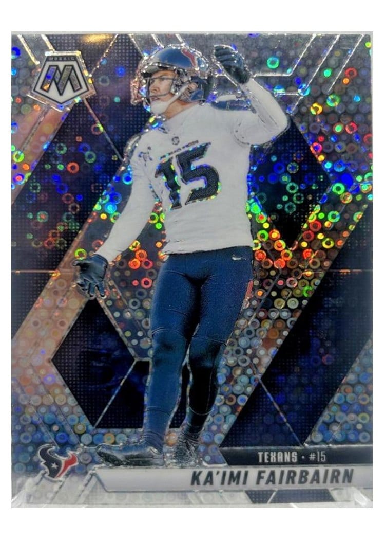 2025 Panini Mosaic Base Set Ka'imi Fairbairn No Huddle Silver #169 card