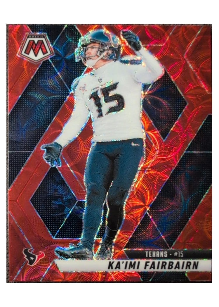 2025 Panini Mosaic Base Set Ka'imi Fairbairn Red Scope #169 card