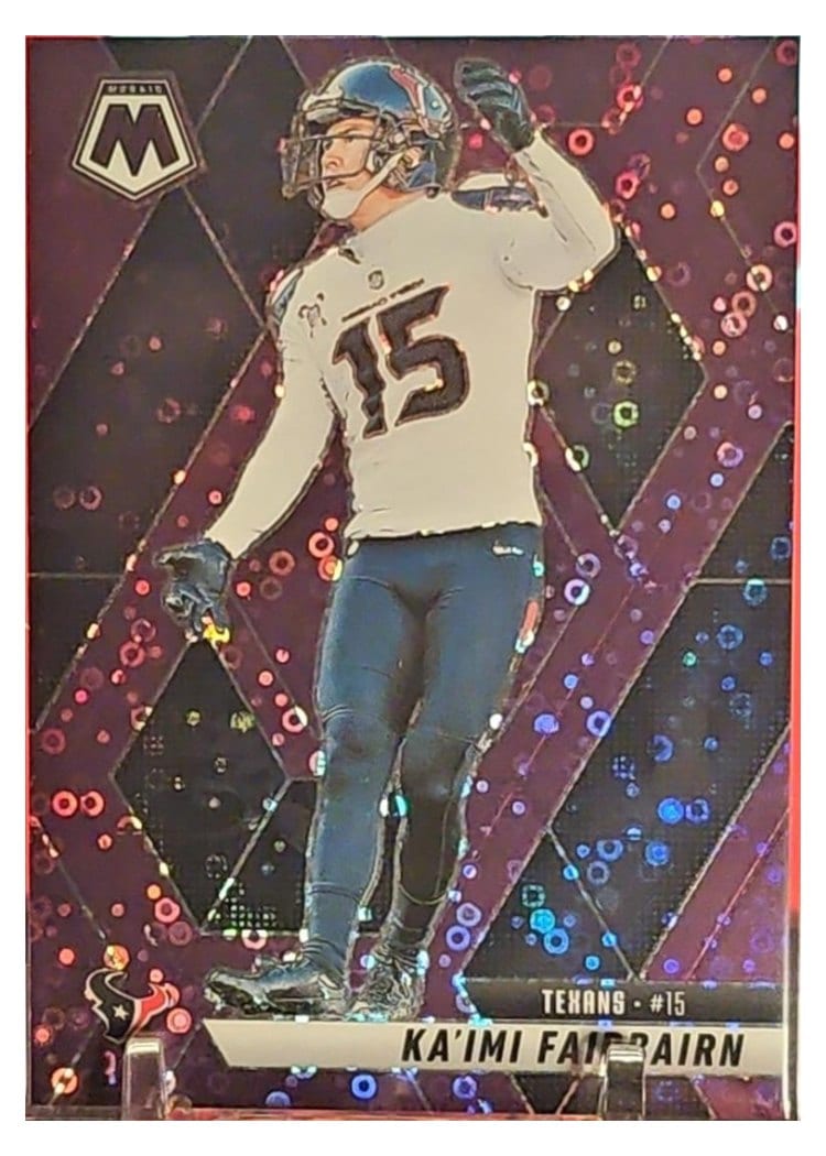 2025 Panini Mosaic Base Set Ka'imi Fairbairn No Huddle Purple #169 card