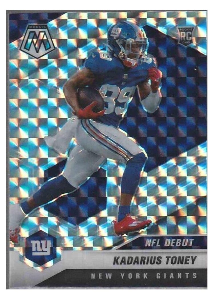 2021 Panini Mosaic Base Set Kadarius Toney #251 card