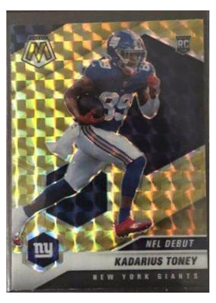 2021 Panini Mosaic Base Set Kadarius Toney #251 card