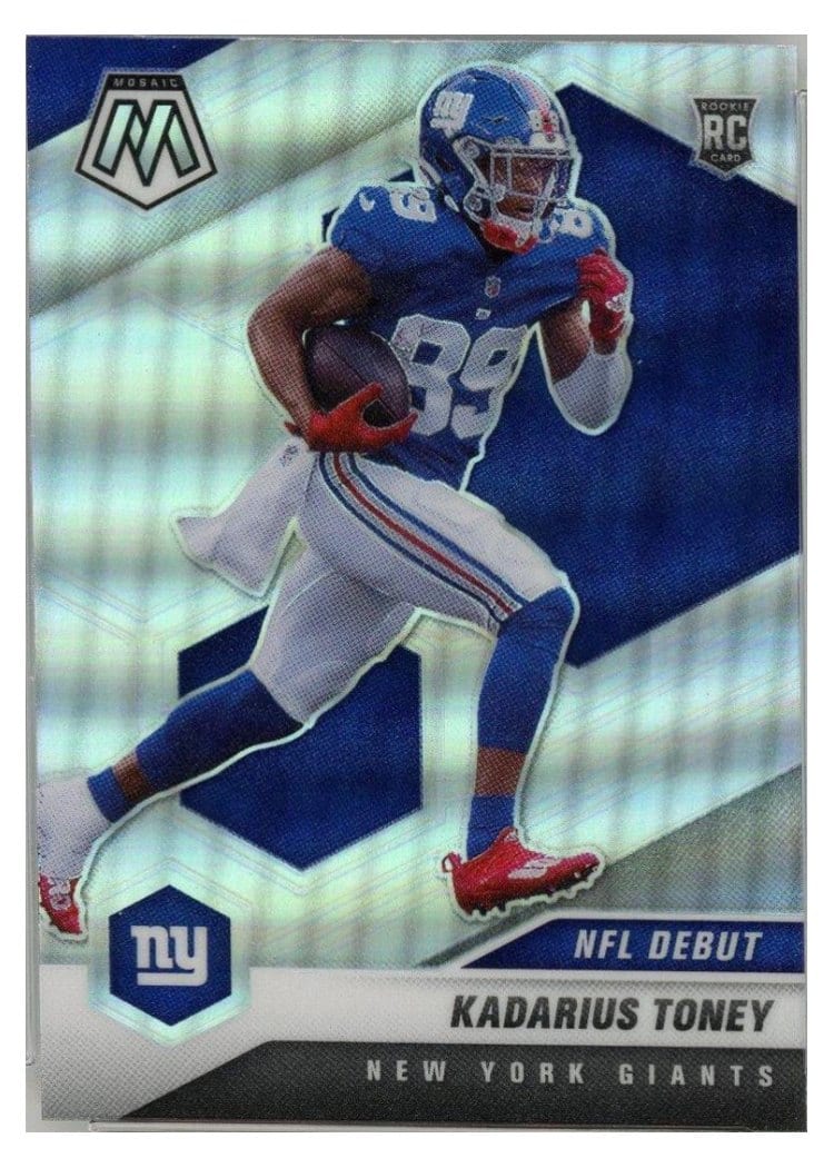 2021 Panini Mosaic Base Set Kadarius Toney #251 card