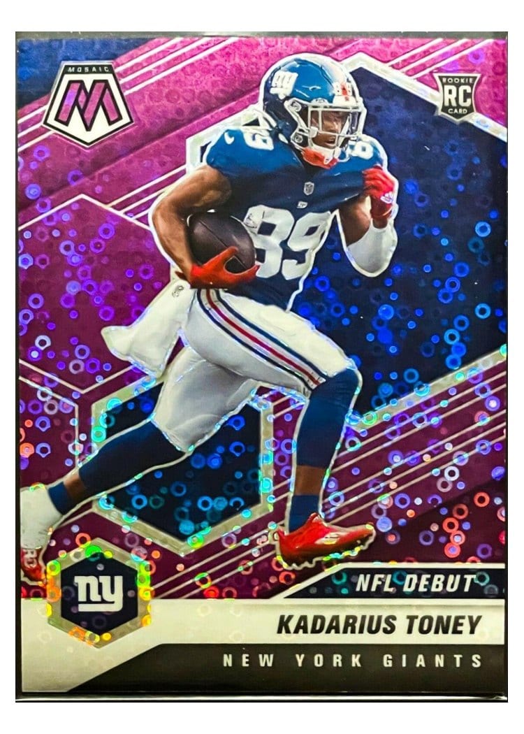 2021 Panini Mosaic Base Set Kadarius Toney #251 card