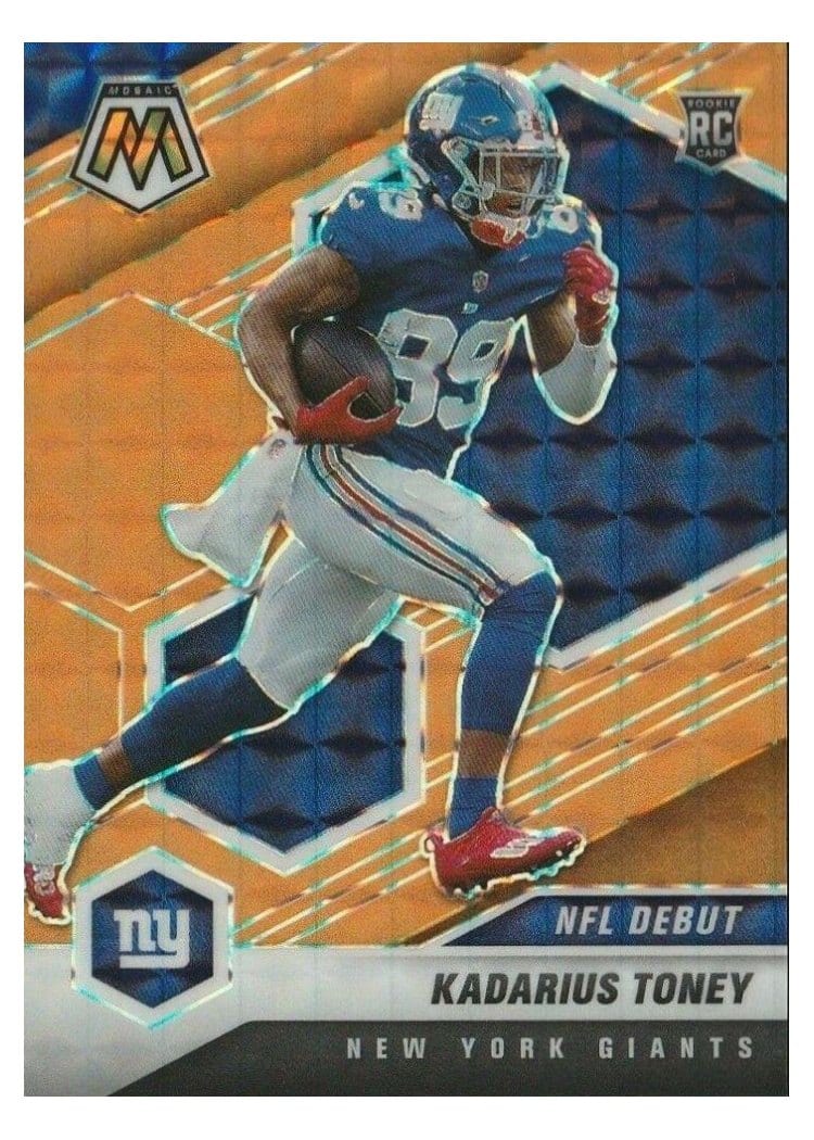 2021 Panini Mosaic Base Set Kadarius Toney #251 card