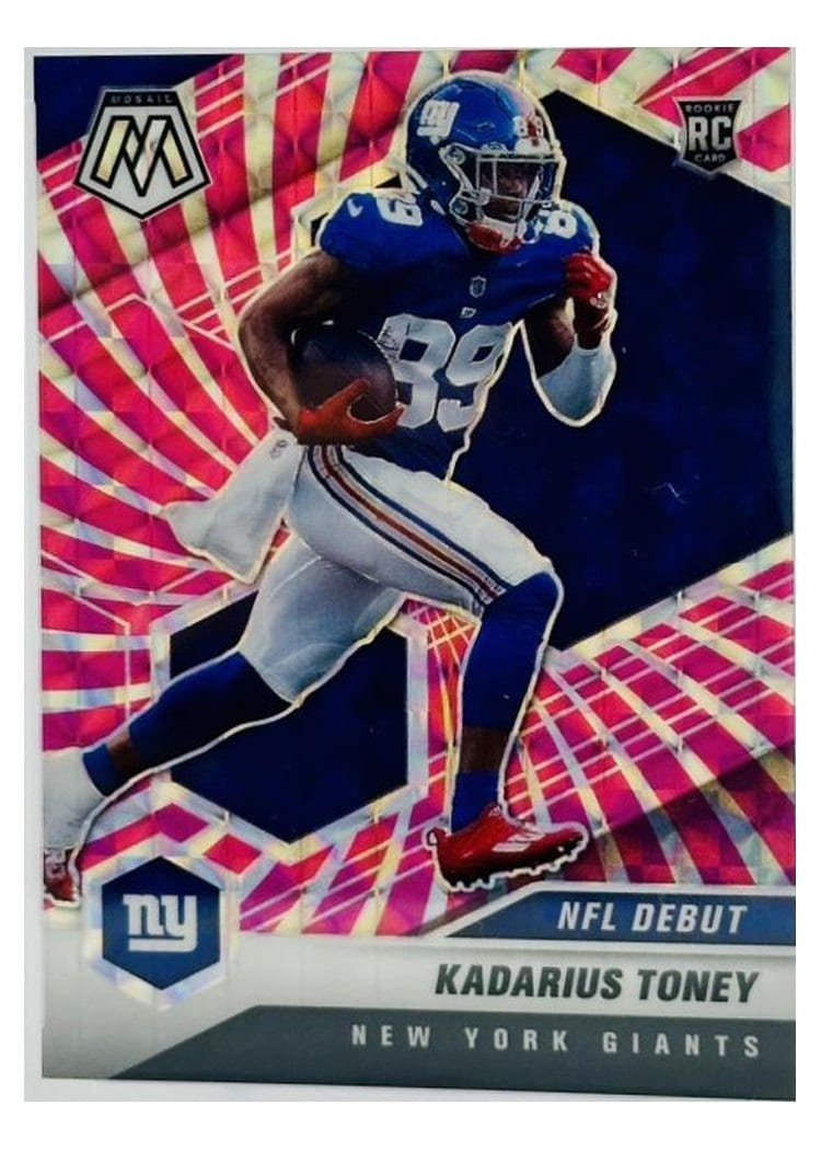 2021 Panini Mosaic Base Set Kadarius Toney #251 card