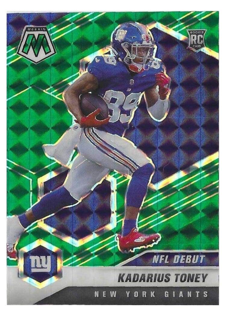2021 Panini Mosaic Base Set Kadarius Toney #251 card