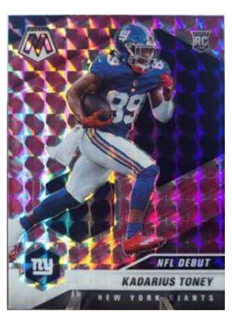 2021 Panini Mosaic Base Set Kadarius Toney #251 card