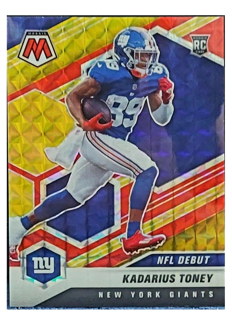 2021 Panini Mosaic Base Set Kadarius Toney #251 card