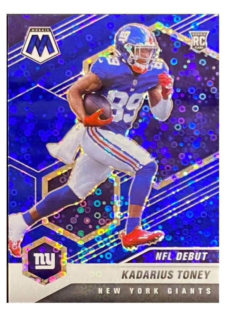 2021 Panini Mosaic Base Set Kadarius Toney #251 card