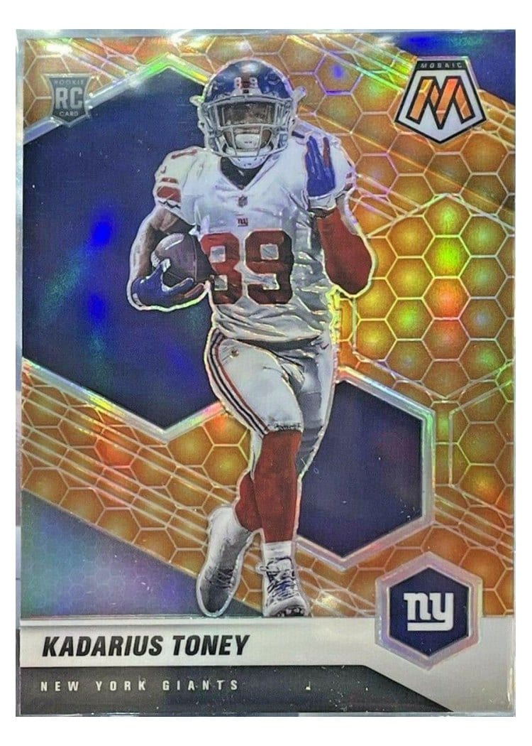 2021 Panini Mosaic Base Set Kadarius Toney #312 card