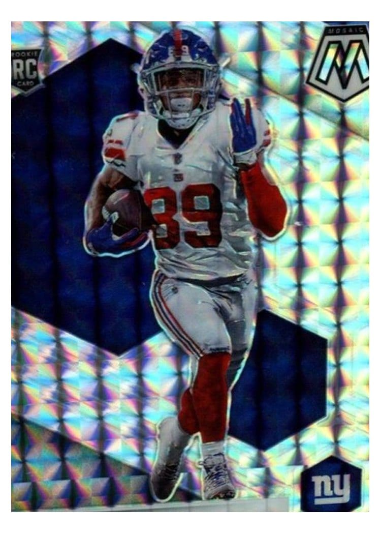 2021 Panini Mosaic Base Set Kadarius Toney #312 card
