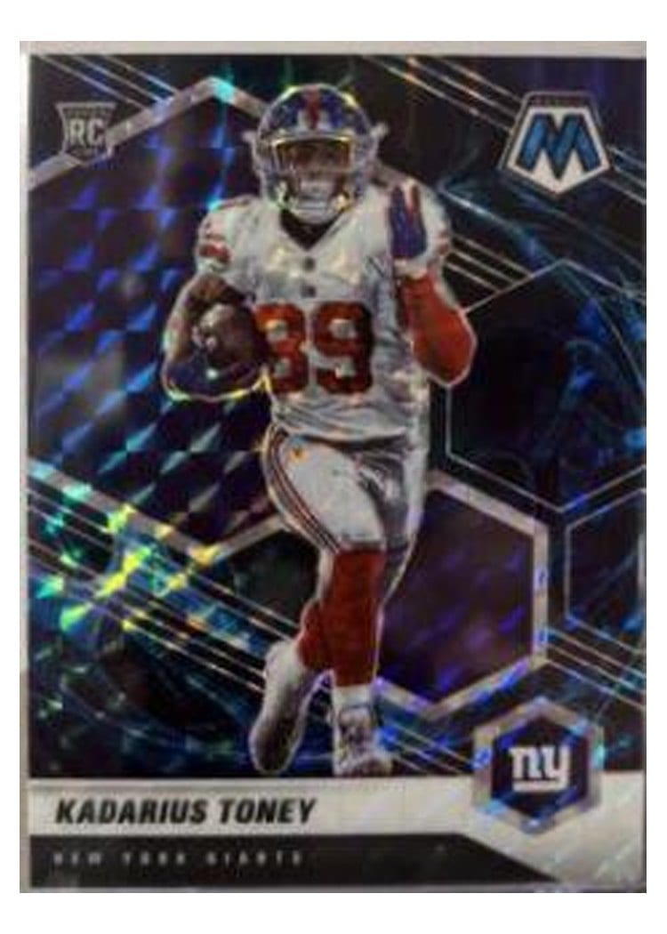 2021 Panini Mosaic Base Set Kadarius Toney #312 card
