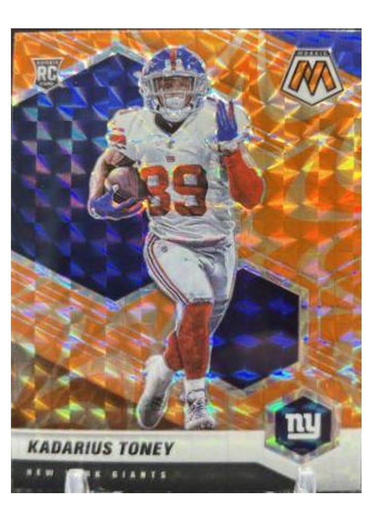 2021 Panini Mosaic Base Set Kadarius Toney #312 card