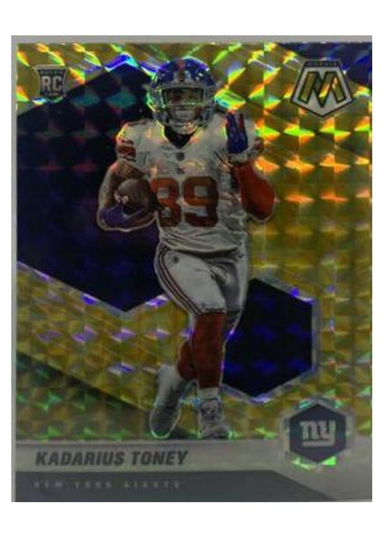 2021 Panini Mosaic Base Set Kadarius Toney #312 card