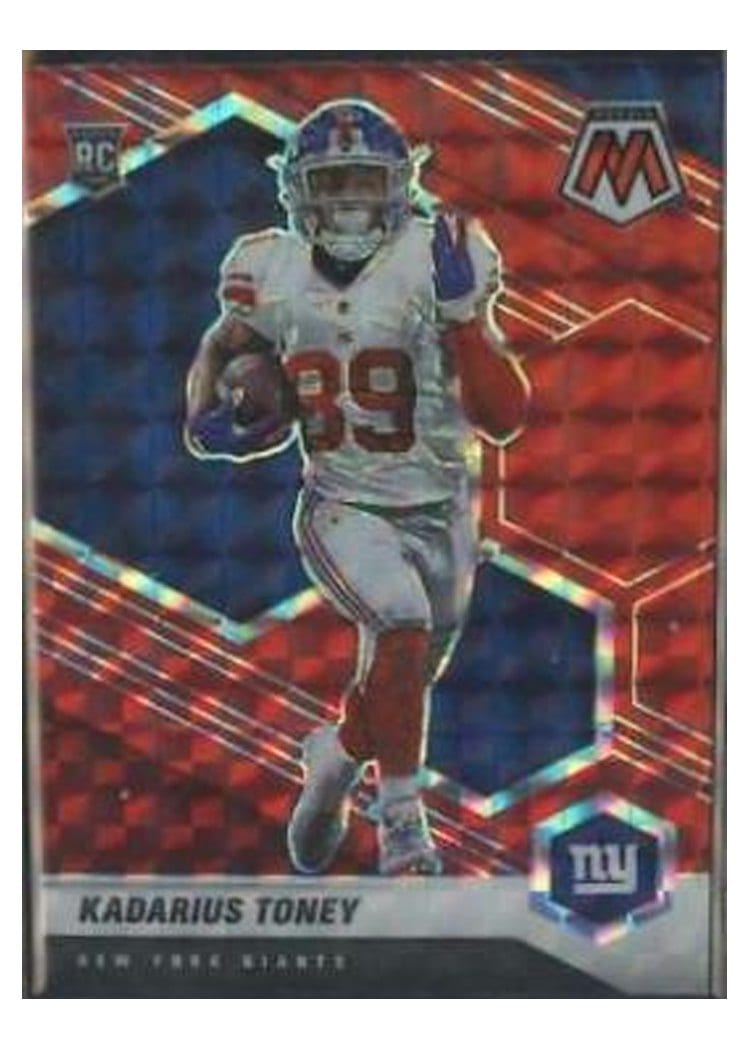 2021 Panini Mosaic Base Set Kadarius Toney #312 card
