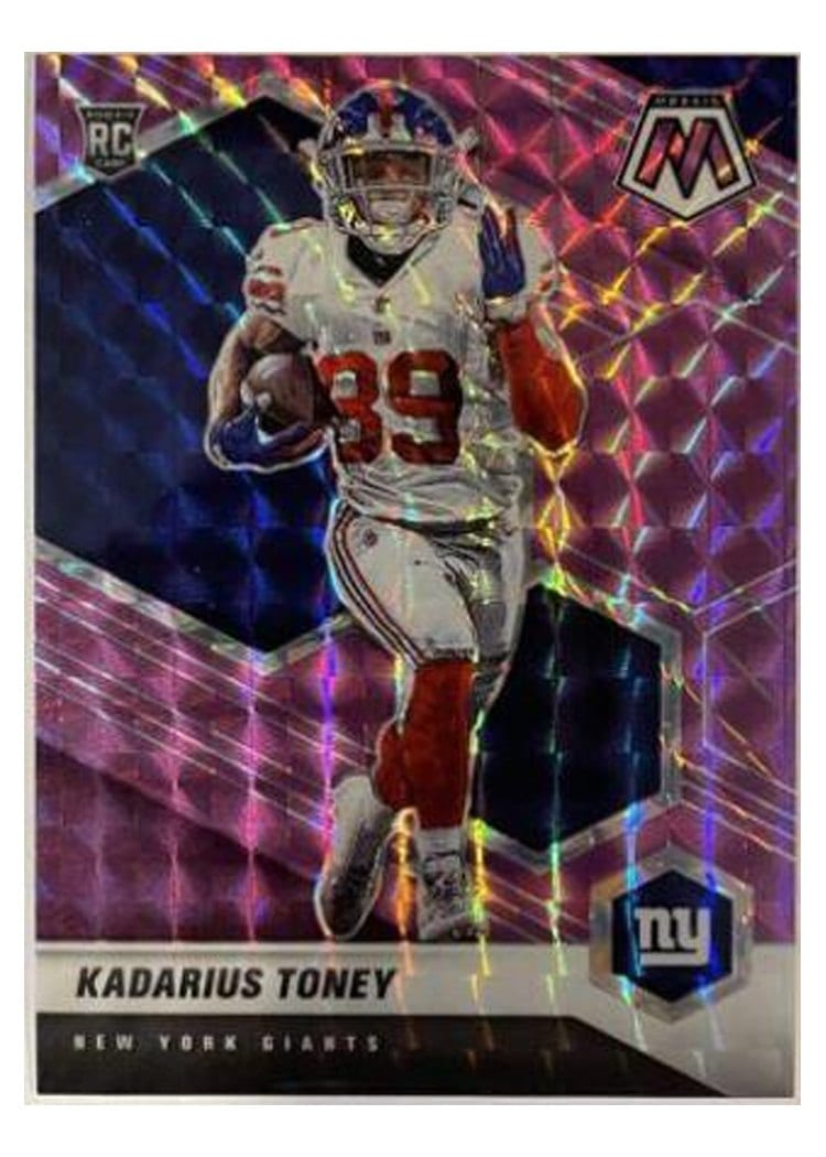 2021 Panini Mosaic Base Set Kadarius Toney #312 card