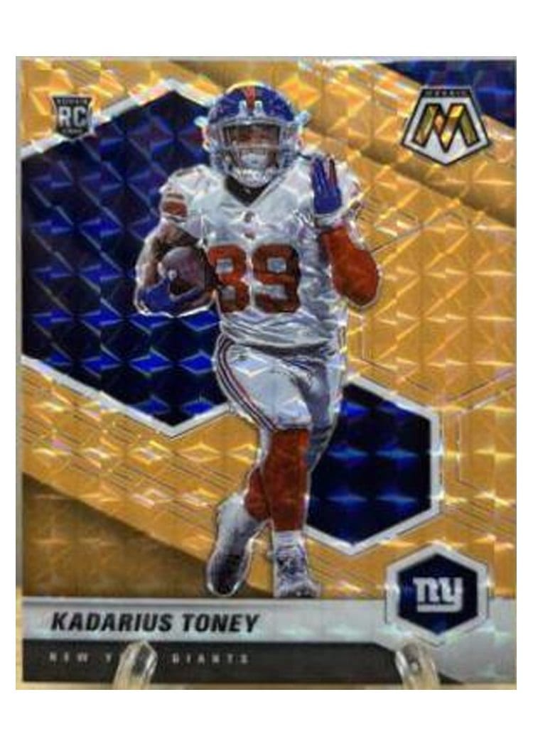 2021 Panini Mosaic Base Set Kadarius Toney #312 card