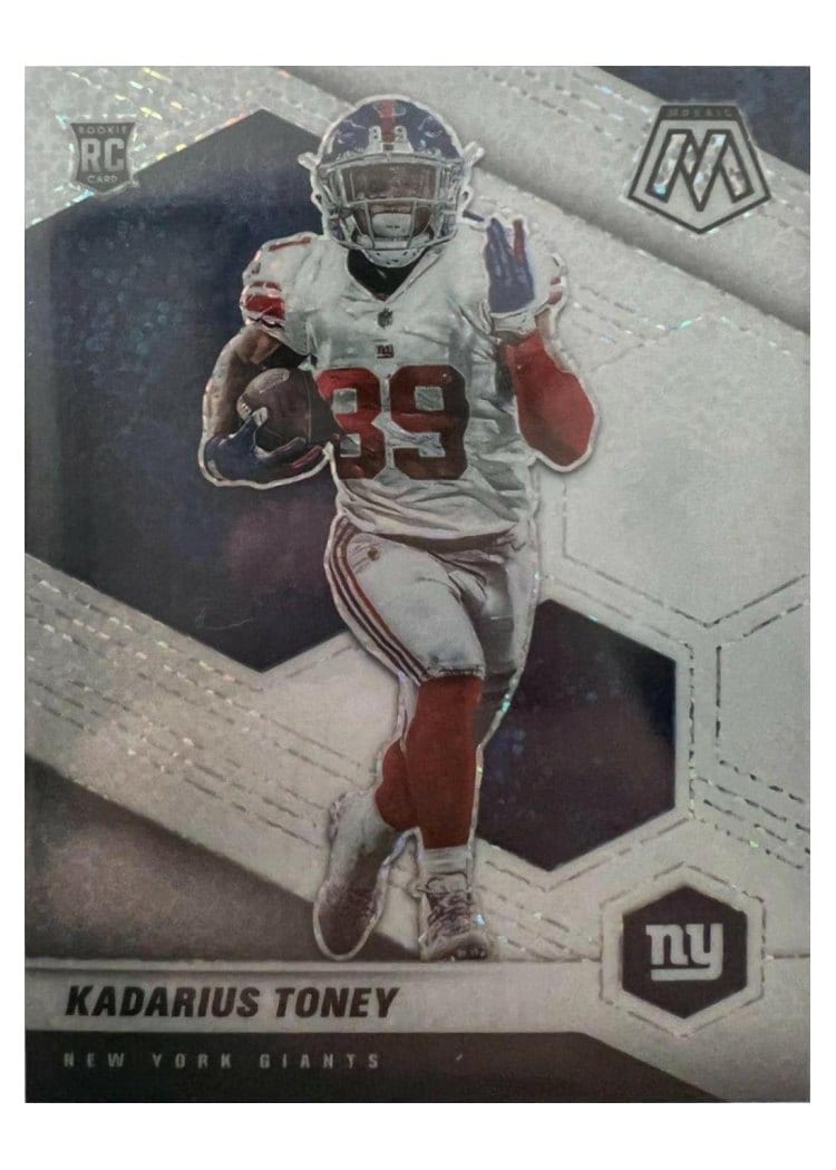 2021 Panini Mosaic Base Set Kadarius Toney #312 card
