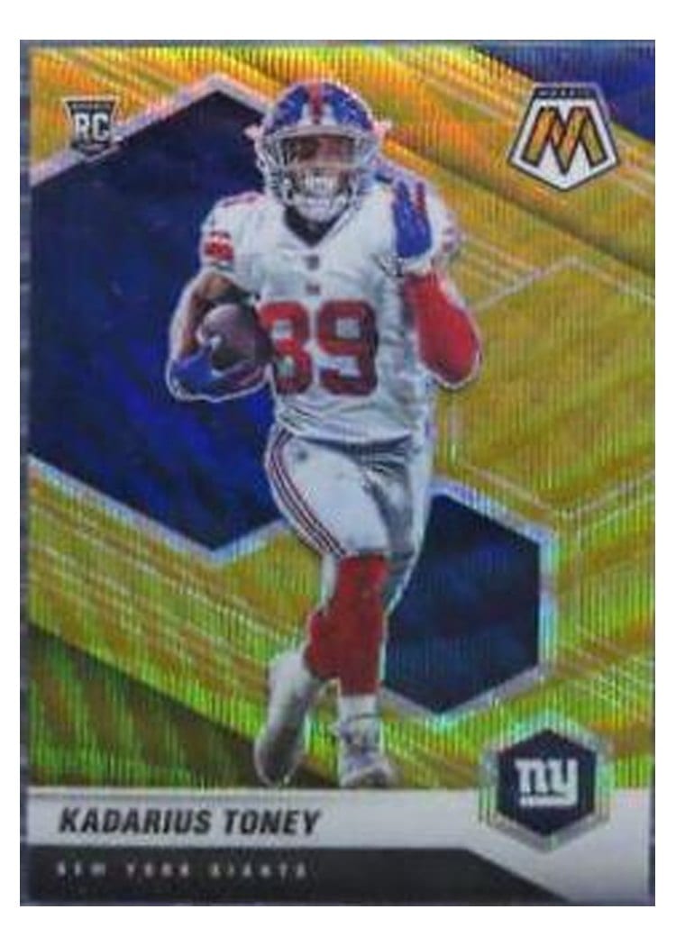 2021 Panini Mosaic Base Set Kadarius Toney #312 card